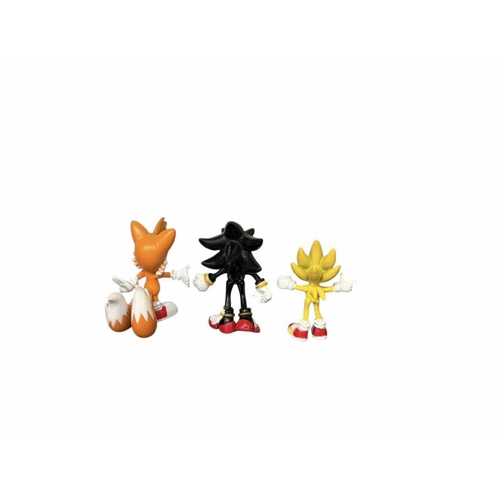 Sonic The Hedgehog 2”Figures: Tails Shadow The Hedgehog & Super Sonic - Picture 5 of 8